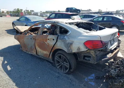 2017 BMW 430I Gran Coupe from USA, damaged, VIN WBA4F7C37HG788922